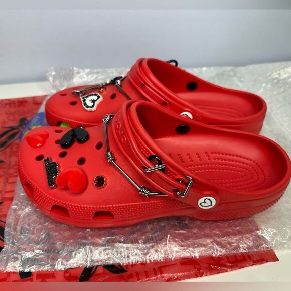 NWT Karol G x Crocs Collab Classic Clog Mens 10 / Women’s 12 Light Up - Picture 2 of 7